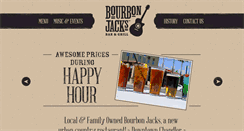 Desktop Screenshot of bourbonjacksaz.com